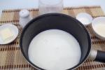 Классический рецепт манной каши на молоке